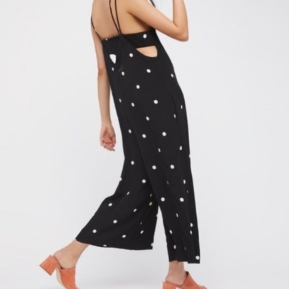 Free People Polka Dot Jumpsuit - Picture 2 of 4